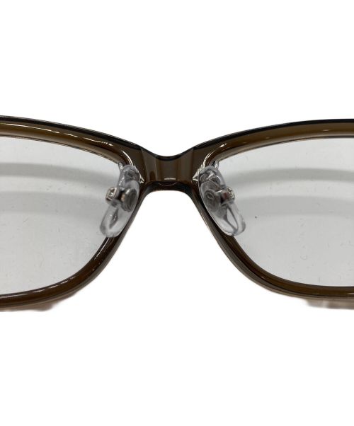 999.9（フォーナインズ）999.9 (フォーナインズ) 眼鏡 ブラウン サイズ:55□16の古着・服飾アイテム