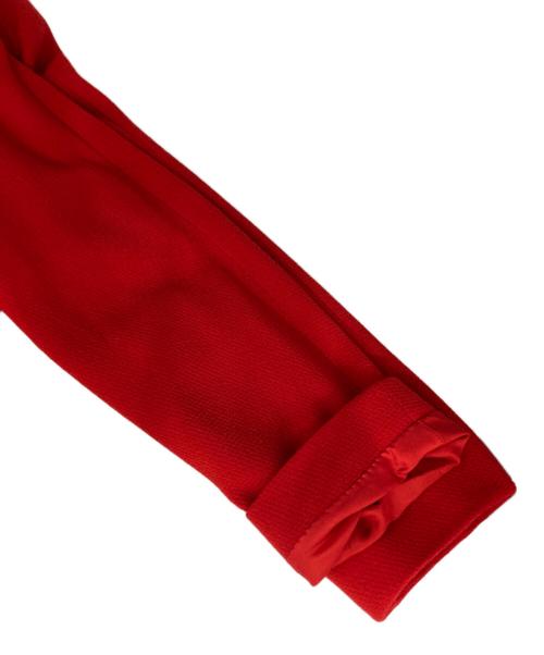 CHANEL（シャネル）CHANEL (シャネル) ビンテージココボタンラウンドカラーコート レッド サイズ:38の古着・服飾アイテム