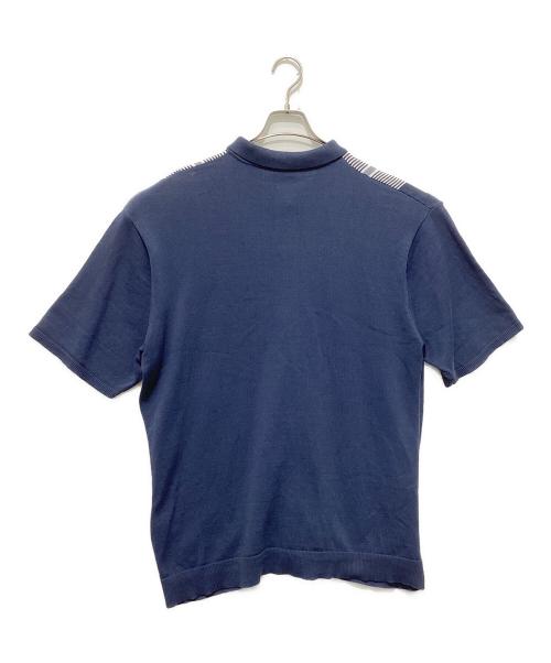 FTC（エフティーシー）FTC (エフティーシー) 半袖ニットシャツ ネイビー サイズ:XLの古着・服飾アイテム