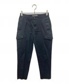 giab's ARCHIVIOジャブス アルキヴィオ）の古着「ストレッチコットンリラックスカーゴパンツ」｜ブラック