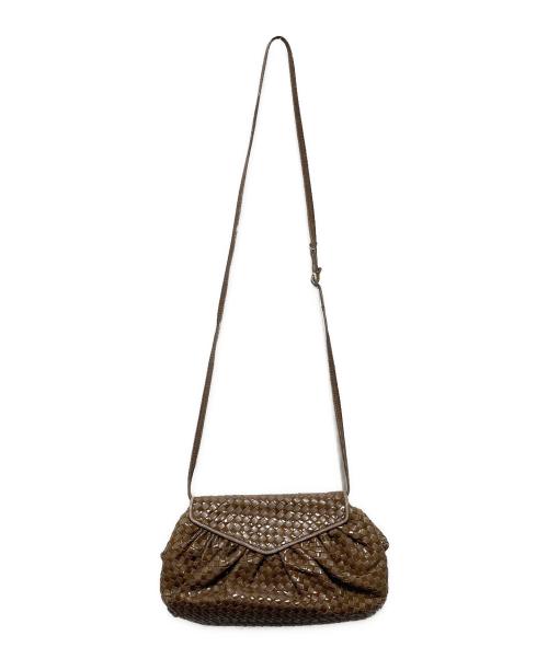 FENDI（フェンディ）FENDI (フェンディ) ショルダーバッグ ブラウンの古着・服飾アイテム