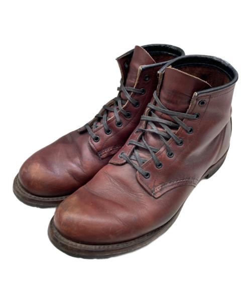RED WING（レッドウィング）RED WING (レッドウィング) BECKMAN ROUND BOOTS / ベックマンラウンドブーツ ブラックチェリー サイズ:UK9の古着・服飾アイテム