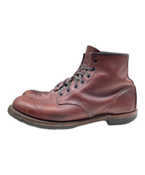 RED WING（レッドウィング）RED WING (レッドウィング) BECKMAN ROUND BOOTS / ベックマンラウンドブーツ ブラックチェリー サイズ:UK9の古着・服飾アイテム