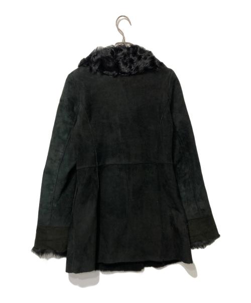 RULE（ルール）RULE (ルール) ムートンハーフコート ブラック サイズ:Mの古着・服飾アイテム