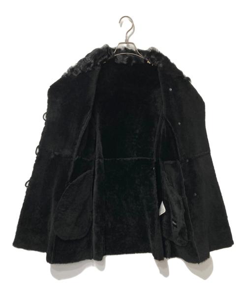 RULE（ルール）RULE (ルール) ムートンハーフコート ブラック サイズ:Mの古着・服飾アイテム