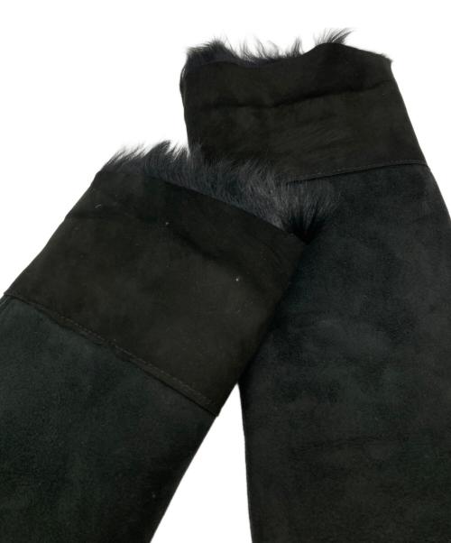 RULE（ルール）RULE (ルール) ムートンハーフコート ブラック サイズ:Mの古着・服飾アイテム