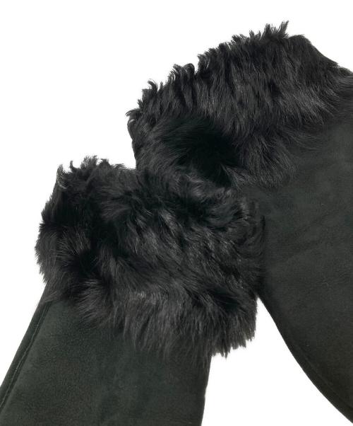 RULE（ルール）RULE (ルール) ムートンハーフコート ブラック サイズ:Mの古着・服飾アイテム