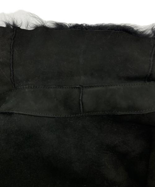 RULE（ルール）RULE (ルール) ムートンハーフコート ブラック サイズ:Mの古着・服飾アイテム
