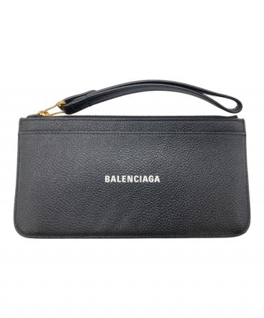 中古・古着通販】BALENCIAGA (バレンシアガ) カードケース ブラック