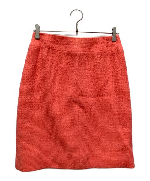 CHANEL（シャネル）CHANEL (シャネル) 97Pココボタンツイードセットアップ ピンク サイズ:42の古着・服飾アイテム