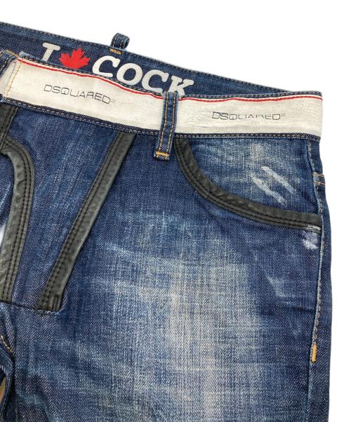 DSQUARED2（ディースクエアード）DSQUARED2 (ディースクエアード) デニムパンツ インディゴ サイズ:44の古着・服飾アイテム