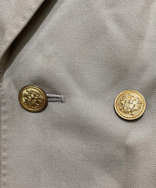 MACPHEE（マカフィー）MACPHEE (マカフィー) ウールギャバジンダブルブレストジャケット ベージュ サイズ:Sの古着・服飾アイテム