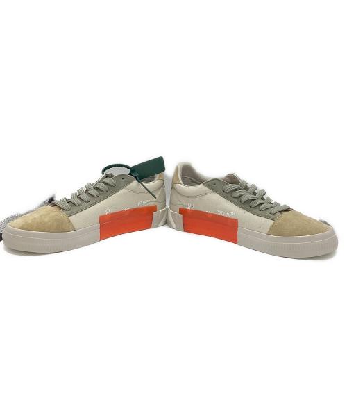 OFFWHITE（オフホワイト）OFFWHITE (オフホワイト) VULC SNEAKER アロー ローカットスニーカー ベージュ×カーキ サイズ:42の古着・服飾アイテム