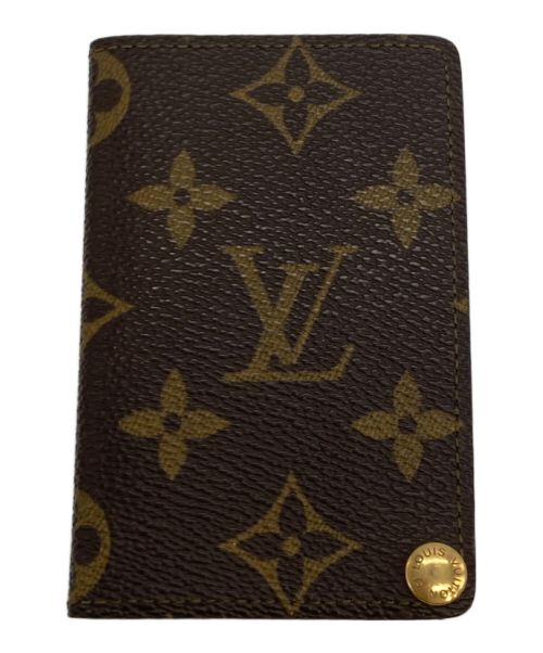 LOUIS VUITTON（ルイ ヴィトン）LOUIS VUITTON (ルイ ヴィトン) カードケース ブラウンの古着・服飾アイテム