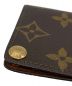 中古・古着 LOUIS VUITTON (ルイ ヴィトン) カードケース ブラウン：7000円