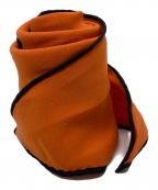 HERMESエルメス）の古着「ロザンジュ シルクスカーフ」｜オレンジ