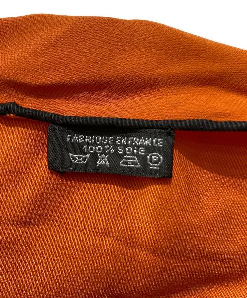 HERMES（エルメス）HERMES (エルメス) ロザンジュ シルクスカーフ オレンジ サイズ:FREEの古着・服飾アイテム