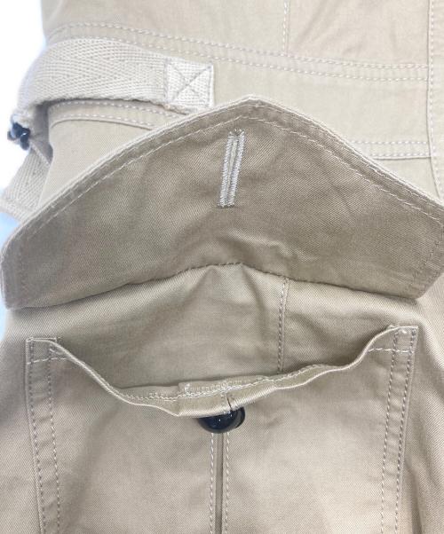 BALENCIAGA（バレンシアガ）BALENCIAGA (バレンシアガ) SAFARI JACKET　/ サファリジャケット / ミリタリージャケット ベージュ サイズ:36の古着・服飾アイテム