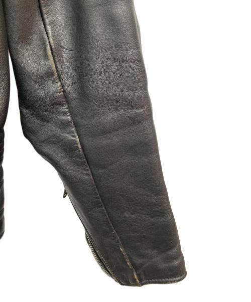 Schott（ショット）Schott (ショット) ダブルライダースジャケット ブラック サイズ:Mの古着・服飾アイテム