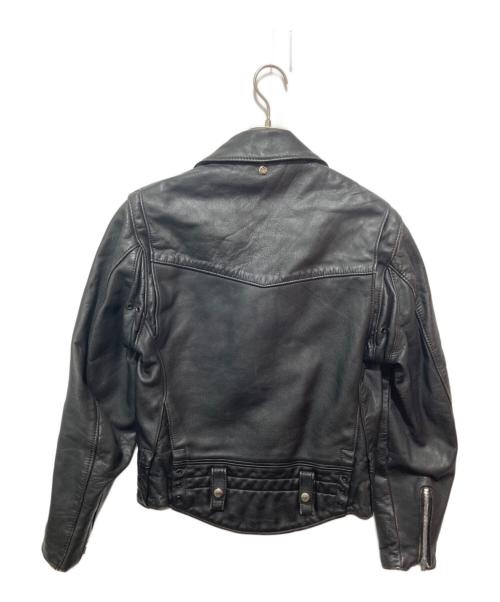 Schott（ショット）Schott (ショット) ダブルライダースジャケット ブラック サイズ:Mの古着・服飾アイテム