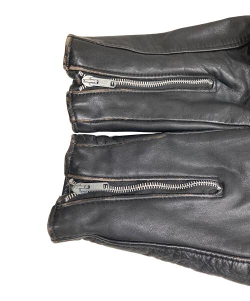 Schott（ショット）Schott (ショット) ダブルライダースジャケット ブラック サイズ:Mの古着・服飾アイテム