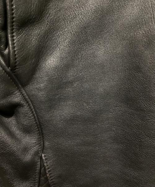 Schott（ショット）Schott (ショット) ダブルライダースジャケット ブラック サイズ:Mの古着・服飾アイテム