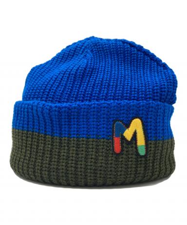 中古・古着通販】missoni (ミッソーニ) ニット帽 ブルー｜ブランド