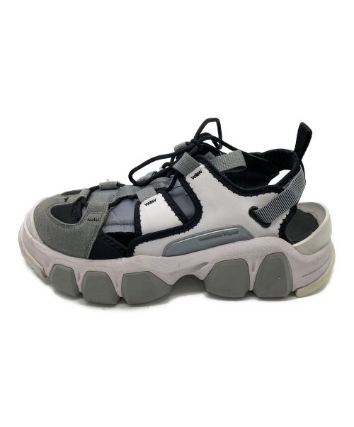 Onitsuka Tiger（オニツカタイガー）Onitsuka Tiger (オニツカタイガー) DENTIGRE Cage サンダル グレー サイズ:25の古着・服飾アイテム