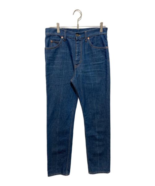 GUCCI（グッチ）GUCCI (グッチ) Eco Washed Organic Denim Trousers インディゴ サイズ:30の古着・服飾アイテム