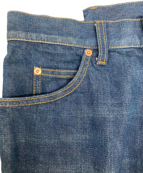 GUCCI（グッチ）GUCCI (グッチ) Eco Washed Organic Denim Trousers インディゴ サイズ:30の古着・服飾アイテム
