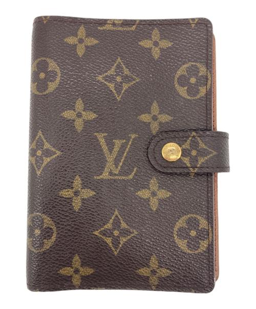 LOUIS VUITTON（ルイ ヴィトン）LOUIS VUITTON (ルイ ヴィトン) 手帳カバー ブラウンの古着・服飾アイテム