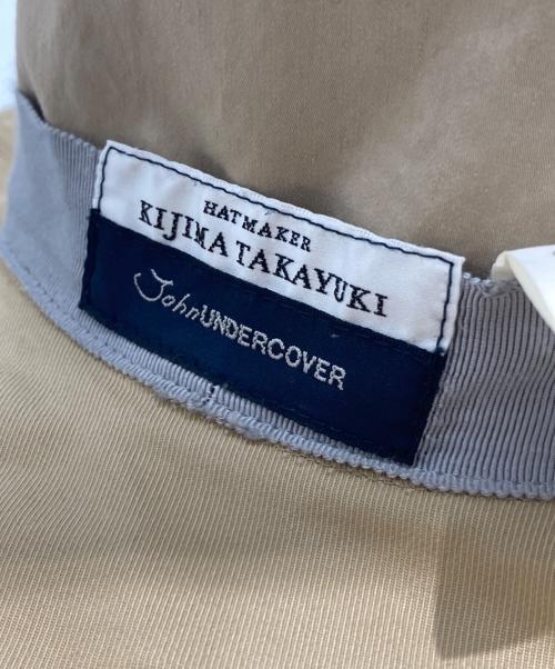 kijima takayuki（キジマタカユキ）KIJIMA TAKAYUKI (キジマタカユキ) UNDERCOVER (アンダーカバー) ハット ベージュ サイズ:57cmの古着・服飾アイテム
