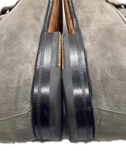 Santoni（サントーニ）Santoni (サントーニ) スエードローファー グレー サイズ:5の古着・服飾アイテム