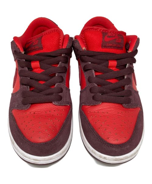 NIKE（ナイキ）NIKE (ナイキ) SB DUNK LOW PRO レッド×パープル サイズ:23.5の古着・服飾アイテム