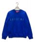 SUPREME（シュプリーム）の古着「19AW F**K You Crewneck」｜ブルー