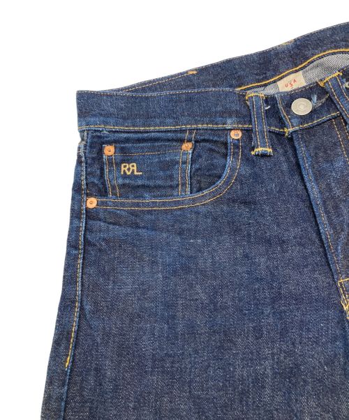 RRL（ダブルアールエル）RRL (ダブルアールエル) セルビッチデニムパンツ インディゴ サイズ:W28×L30の古着・服飾アイテム
