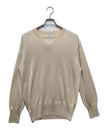 rencontrant（レンコントラント）の古着「シルクニット」｜アイボリー