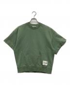 JIL SANDER+ジルサンダープラス）の古着「半袖カットソー」｜グリーン