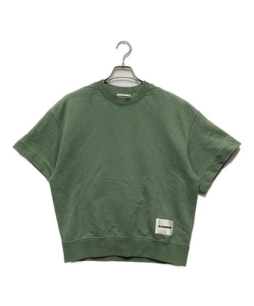 JIL SANDER+（ジルサンダープラス）JIL SANDER+ (ジルサンダープラス) 半袖カットソー グリーン サイズ:Mの古着・服飾アイテム