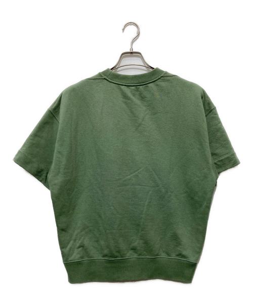 JIL SANDER+（ジルサンダープラス）JIL SANDER+ (ジルサンダープラス) 半袖カットソー グリーン サイズ:Mの古着・服飾アイテム