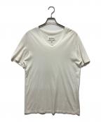 Maison Margiela×Ron Hermanメゾンマルジェラ×ロンハーマン）の古着「19SS Limited Edition 10th Anniversary VネックS/Sカットソー」｜ホワイト