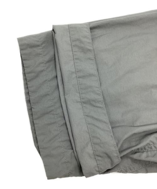 THE NORTHFACE PURPLELABEL（ザ・ノースフェイス パープルレーベル）THE NORTHFACE PURPLELABEL (ザ・ノースフェイス パープルレーベル) H/S Crew Neck Tee ナイロン クルーネックTシャツ グレー サイズ:Lの古着・服飾アイテム