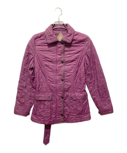 Paul Stuart（ポールスチュアート）Paul Stuart (ポールスチュアート) キルティングコート パープル サイズ:6の古着・服飾アイテム