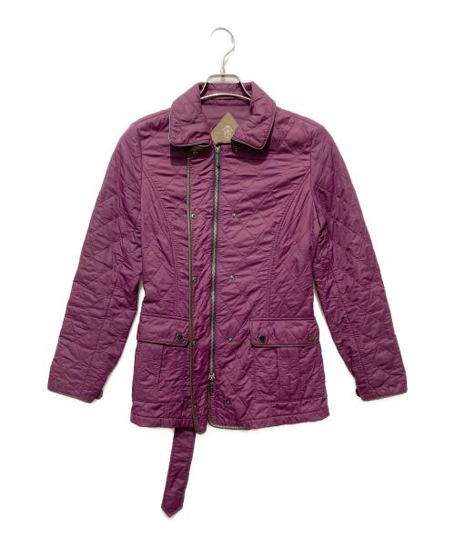 Paul Stuart（ポールスチュアート）Paul Stuart (ポールスチュアート) キルティングコート パープル サイズ:6の古着・服飾アイテム