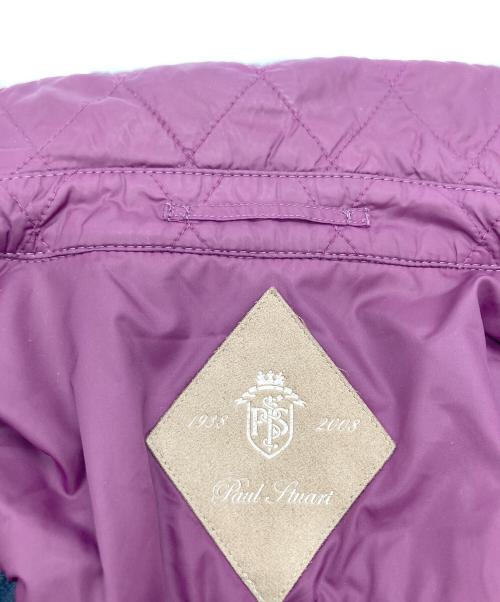 Paul Stuart（ポールスチュアート）Paul Stuart (ポールスチュアート) キルティングコート パープル サイズ:6の古着・服飾アイテム