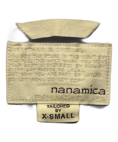 nanamica（ナナミカ）nanamica (ナナミカ) 半袖シャツ ブルー サイズ:XSの古着・服飾アイテム