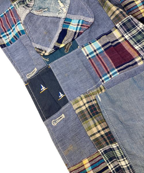 Engineered Garments（エンジニアドガーメンツ）Engineered Garments (エンジニアド ガーメンツ) BEAMS (ビームス) パッチワークジャケット ブルー サイズ:XSの古着・服飾アイテム