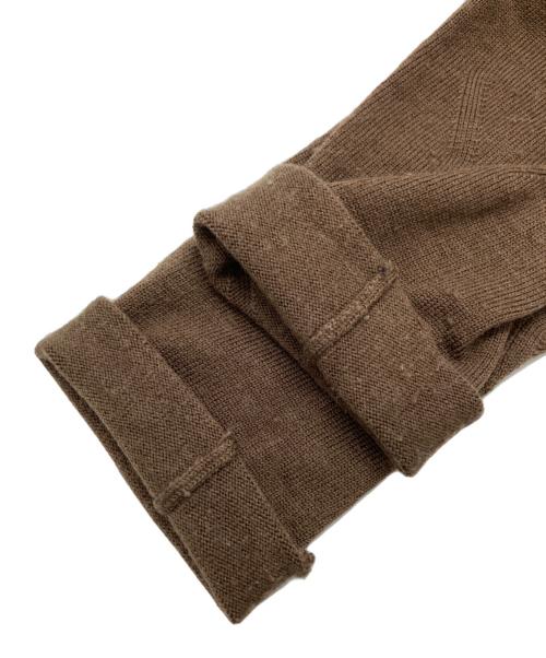 COMME des GARCONS HOMME PLUS（コムデギャルソンオムプリュス）COMME des GARCONS HOMME PLUS (コムデギャルソンオムプリュス) ニットカーディガン ブラウン サイズ:Sの古着・服飾アイテム