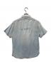 RRL (ダブルアールエル) 半袖デニムシャツ ブルー サイズ:S：7000円