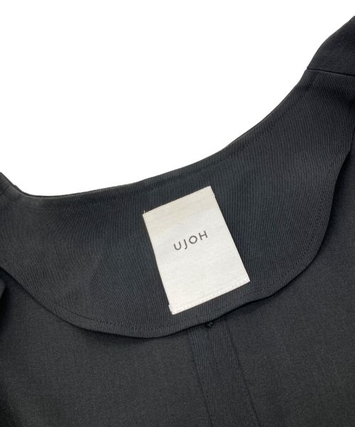 Ujoh（ウジョー）Ujoh (ウジョー) Pocket W Belted Vest ブラック サイズ:2の古着・服飾アイテム